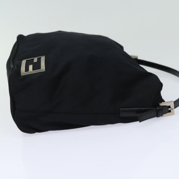 Fendi Black Nylon Shoulder Bag - Picture 4 of 12
